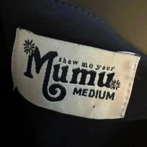 Show me your Mumu Morgan gown M black - Picture 8 of 8